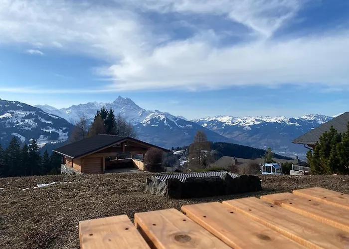 Comfortable 2 Bedroom In Lägenhet Gryon